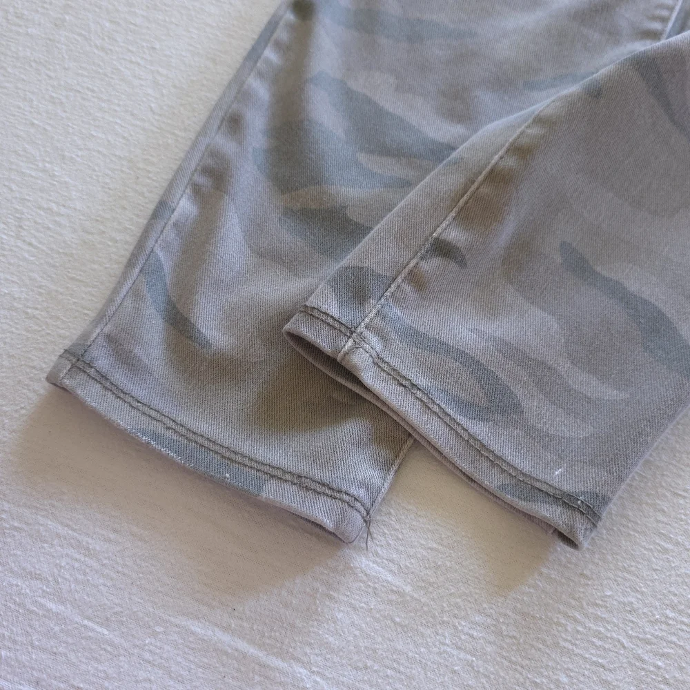 Camo Pull On Jegging Jean Pant High Rise Skinny Time And Tru XXL - Picture 6 of 13